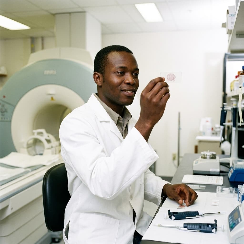 Dr. Célestin Mukeba earlier in their career